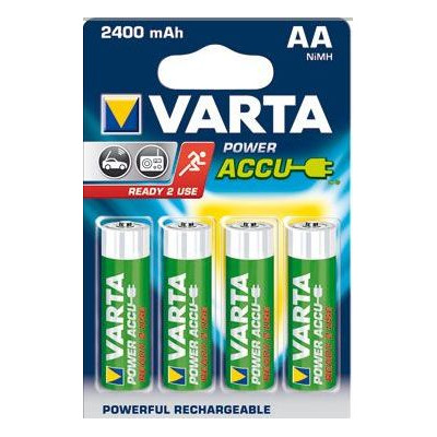 Satz mit 4 Batterien R6 2600ma Varta Ready2Use